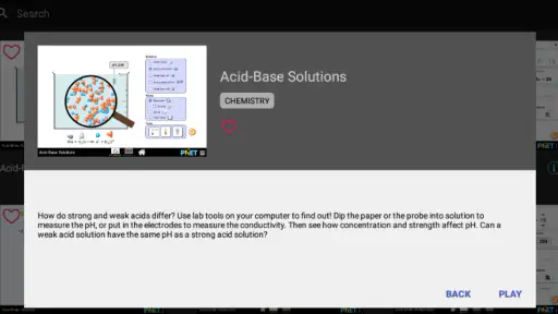 PhET Simulations screenshot