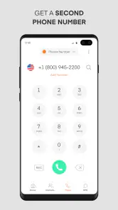 Phoner: Second Phone Number screenshot