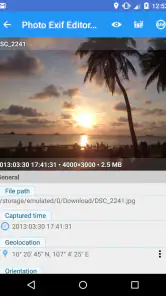 Photo Exif Editor Pro - Metada screenshot