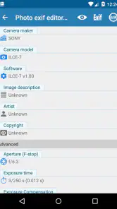 Photo Exif Editor Pro - Metada screenshot