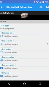 Photo Exif Editor Pro - Metada screenshot