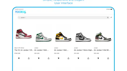 PickSneak: Shop Sneakers screenshot
