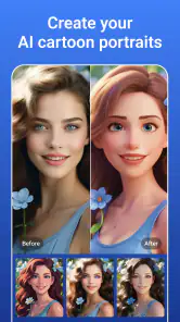 PicsLeap–AI Photo Editor &Grid screenshot