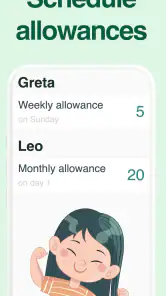 Piggy Bank Allowance - Bomad screenshot