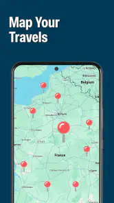 Pin Traveler: Travel Tracker screenshot