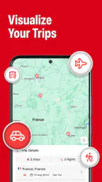 Pin Traveler: Travel Tracker screenshot