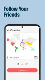 Pin Traveler: Travel Tracker screenshot