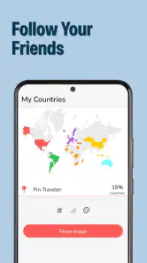 Pin Traveler: Travel Tracker screenshot