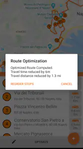 PlaceMaker Route Planner screenshot