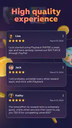 Playback: Get Paid to Play screenshot