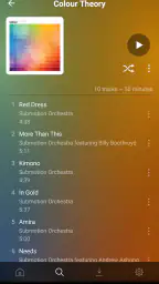 Plexamp screenshot