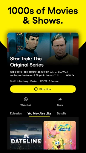 PlutoTV: Live TV & Free Movies screenshot