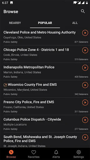 Police Scanner - Live Radio screenshot