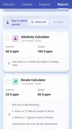 Pool Chemical Calculator screenshot