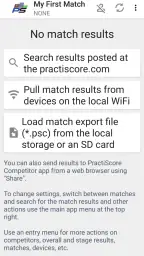 PractiScore Competitor screenshot