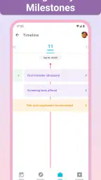 Pregnancy + | Tracker App screenshot
