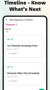 Pregnancy Tracker by Sprout screenshot