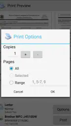 PrinterShare Mobile Print screenshot