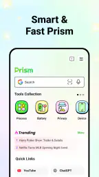 Prism: AI Quick Path Browser screenshot