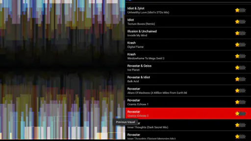 projectM Music Visualizer Pro screenshot
