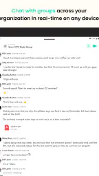 Pronto Team Communication screenshot