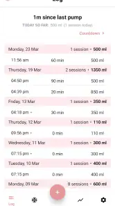 Pumply - Pumplog Tracker screenshot