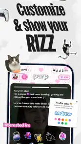 purp - Make new friends screenshot