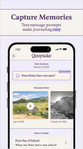 Qeepsake: Family Photo Album screenshot