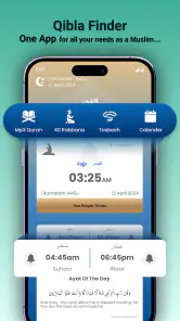 Qibla Compass: Al Quran screenshot