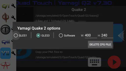 Quad Touch screenshot