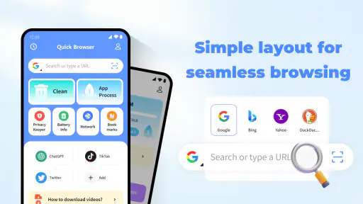 Quick Browser screenshot