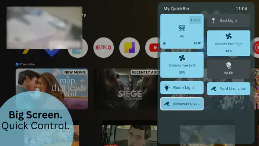 QuickBars for Home Assistant screenshot