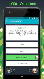 Quiz for Rick and Morty screenshot