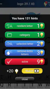 Quiz: Logo game screenshot