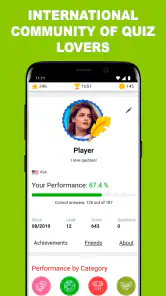 QuizzClub. Quiz & Trivia game screenshot