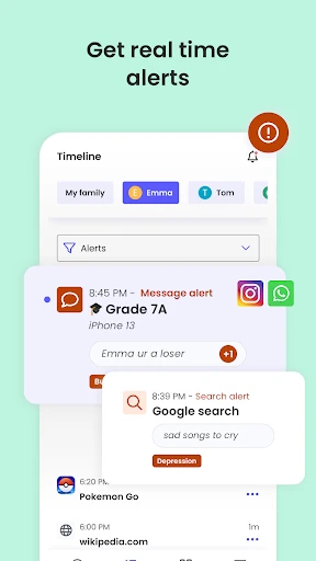 Qustodio Parental Control App screenshot