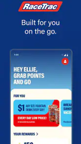 RaceTrac screenshot
