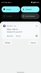 Rain Alarm screenshot