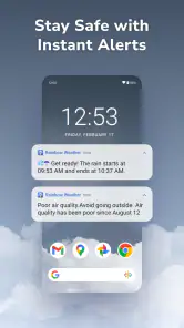 Rainbow Weather: Storm Radar screenshot