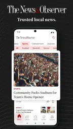 Raleigh News & Observer (N&O) screenshot