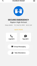 Raptor Alert screenshot