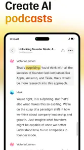 ElevenReader - Voice Reader screenshot