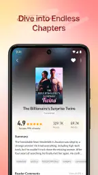 Readict Fiction screenshot