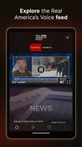 Real America’s Voice News screenshot