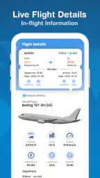Real Time Flight Tracker screenshot