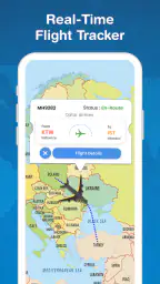 Real Time Flight Tracker screenshot