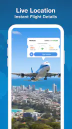 Real Time Flight Tracker screenshot