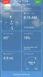 Real Weather screenshot