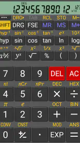 RealCalc Plus screenshot