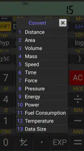 RealCalc Plus screenshot